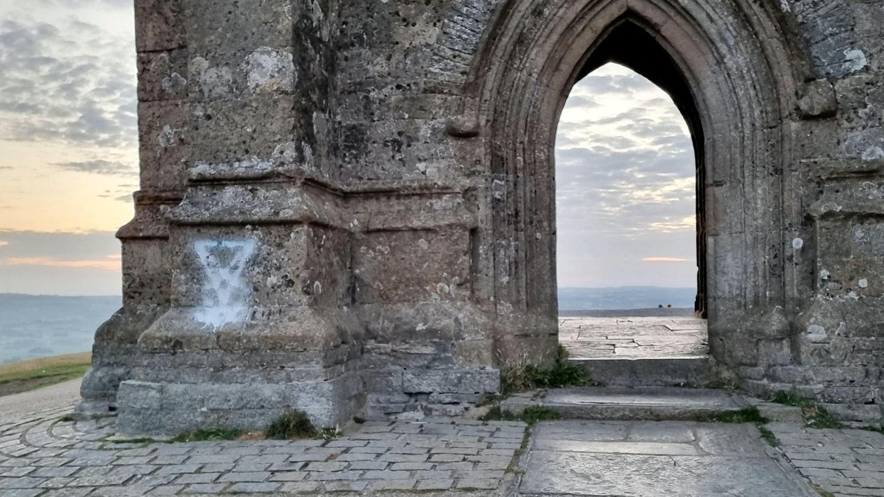 'Satanic symbol' discovered on famous English landmark