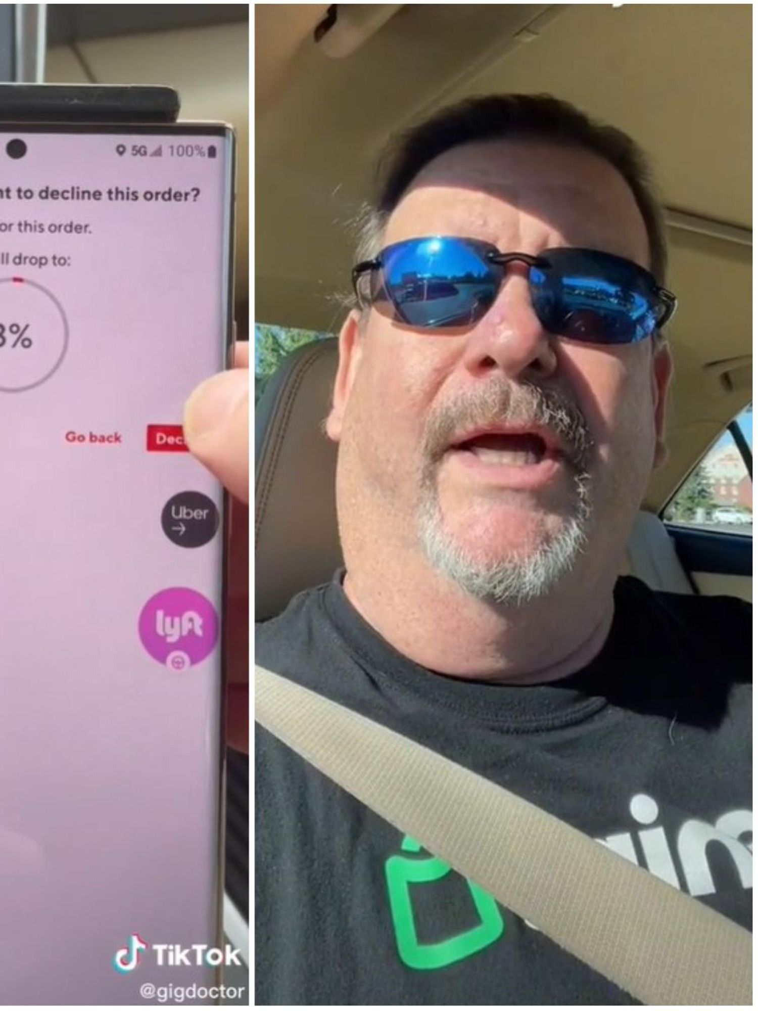 Delivery driver divides opinion after admitting that he doesn't accept orders under $10