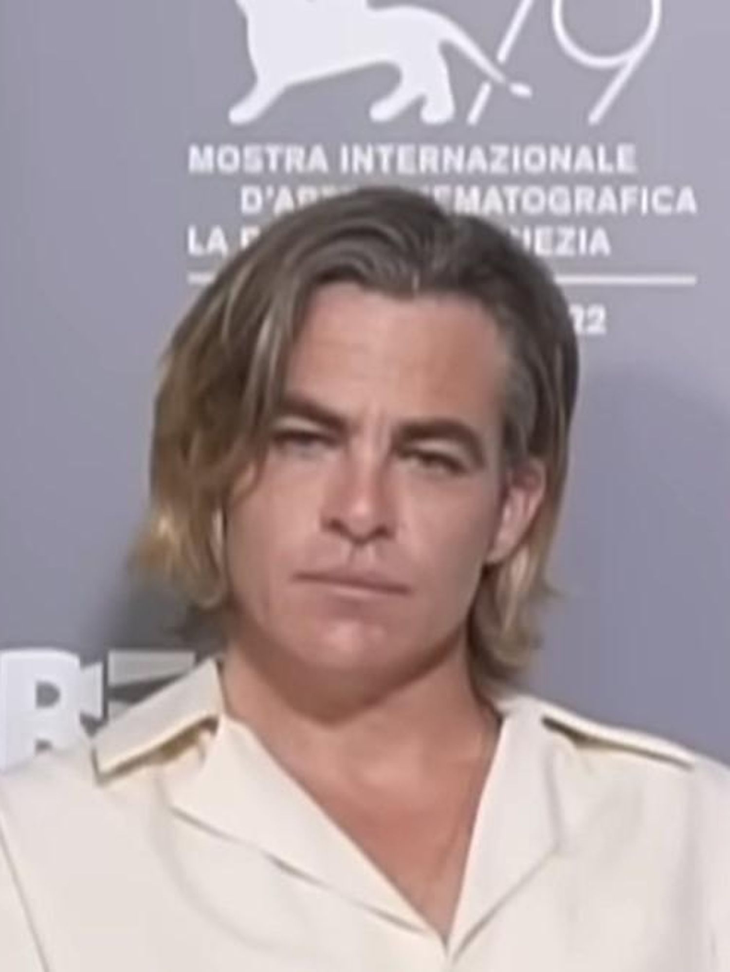 Chris Pine 'zoning out' at a Don't Worry Darling press conference has become an instant meme