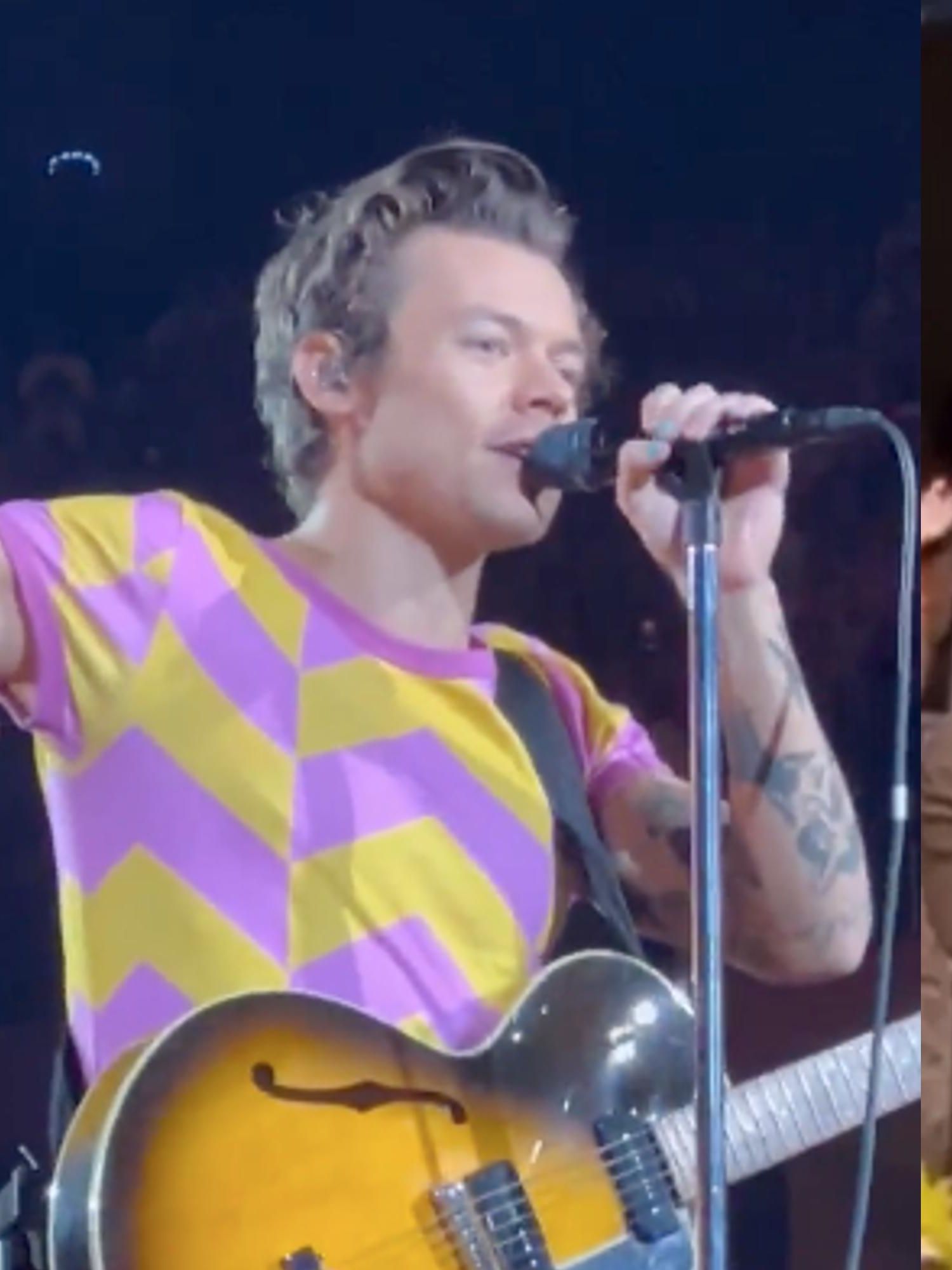 Harry Styles fans go wild after he says he 'spit on Chris Pine'