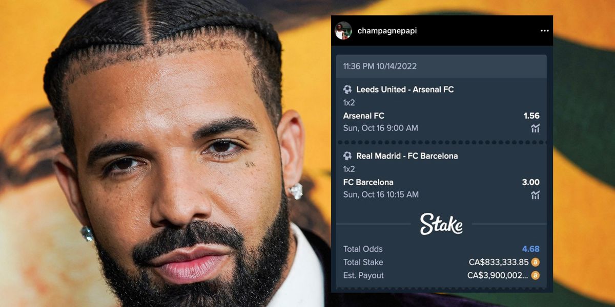 Drake Cursed Arsenal fans worried about 'Drake curse' after rapper places gigantic ...