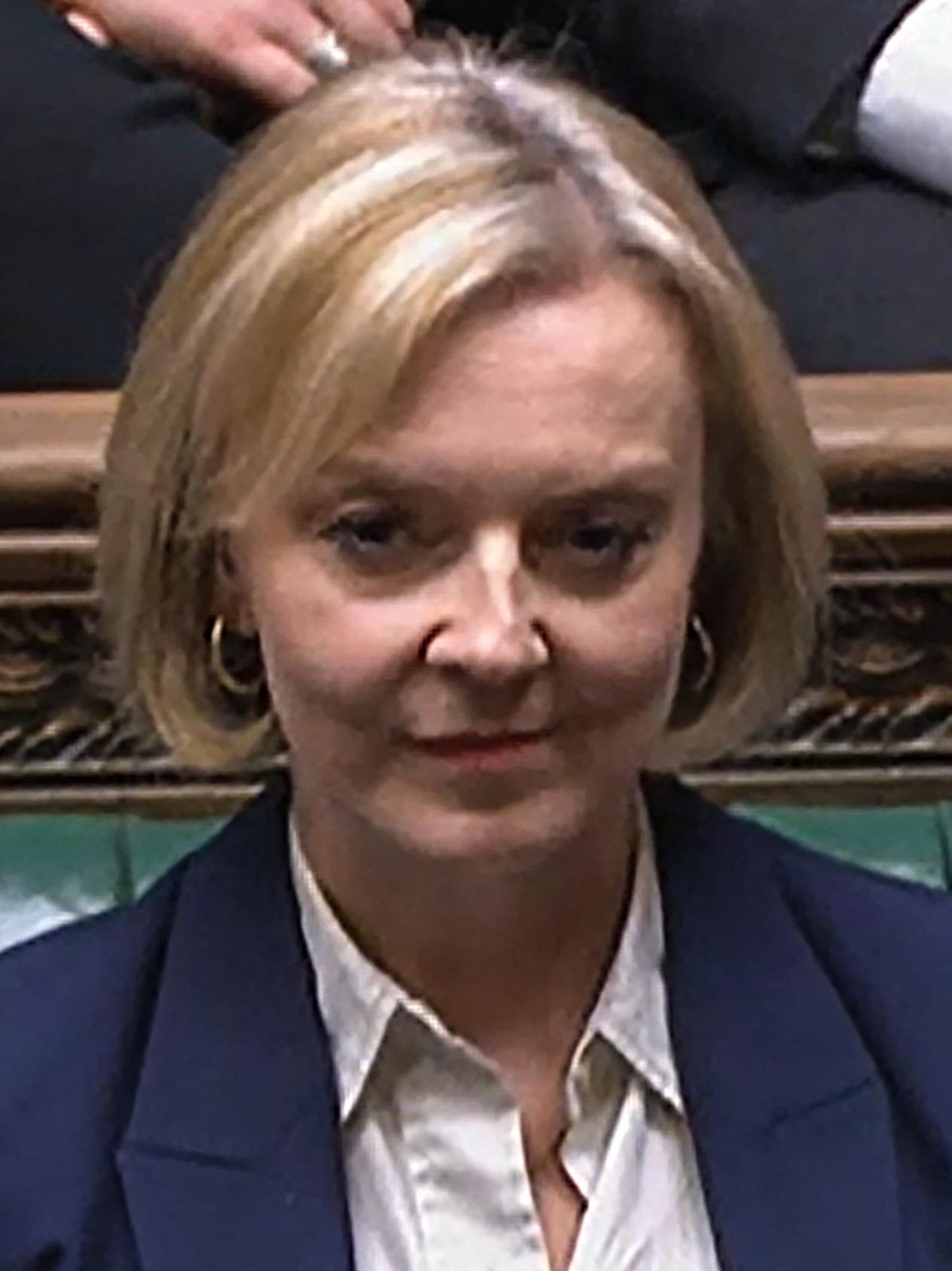 Liz Truss's blinking stole the show during her Commons cameo