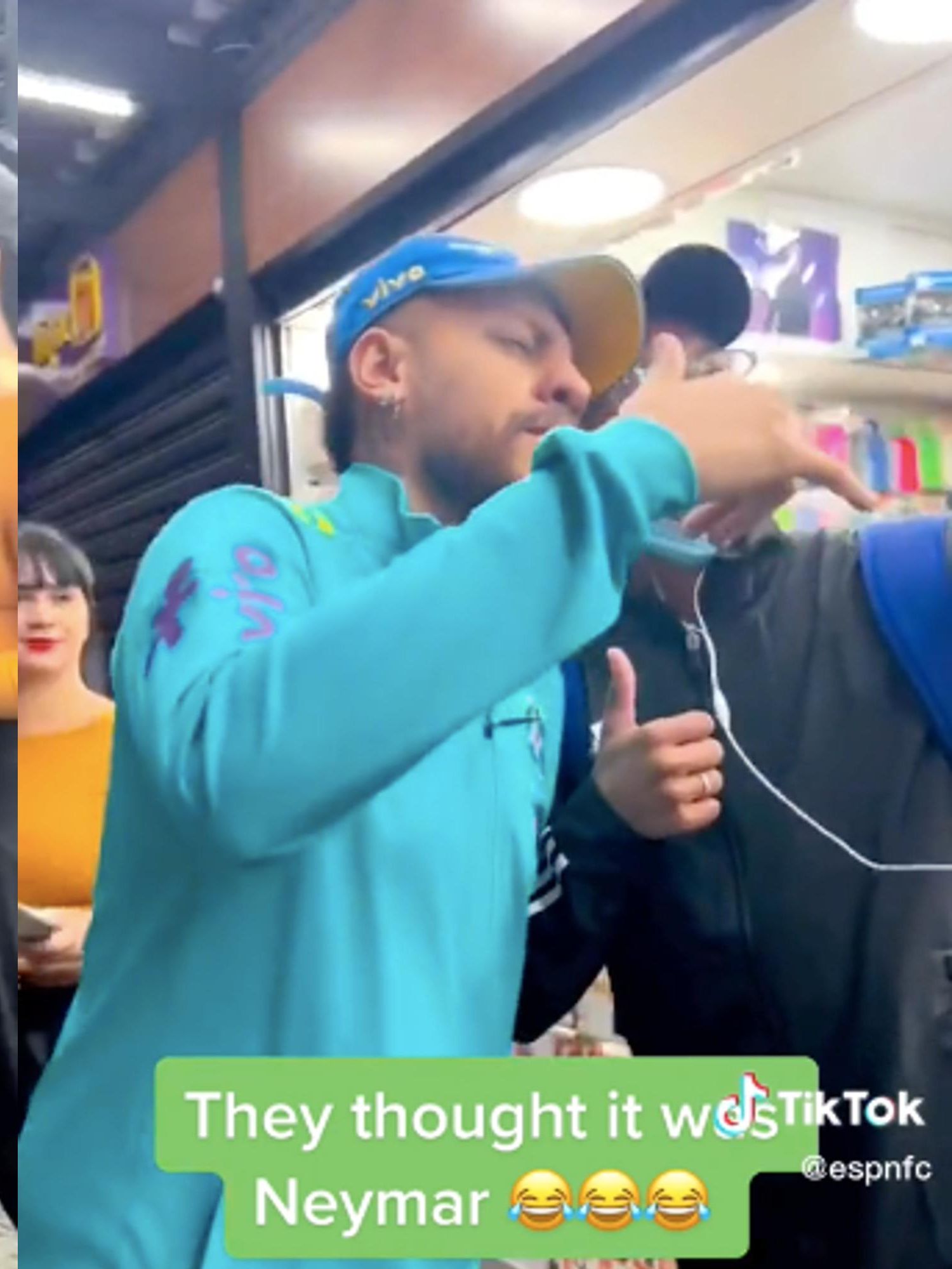 Neymar impersonator goes viral for tricking fans at the World Cup