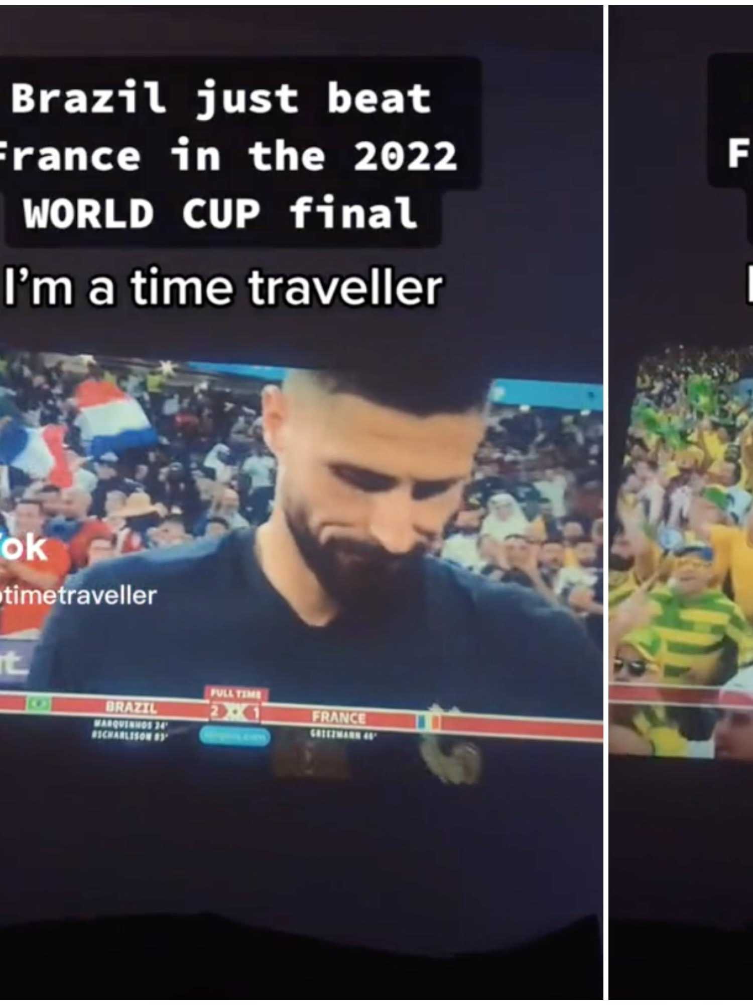 TikTok 'Time traveller' reveals how much he made from fake World Cup video
