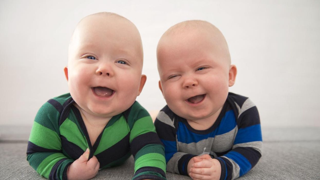 Mum branded 'idiotic' for giving her twin sons the same name