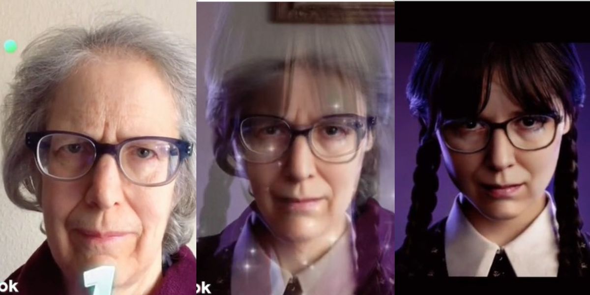 Mogging Filter How to use the celebrity face morph filter on TikTok | indy100