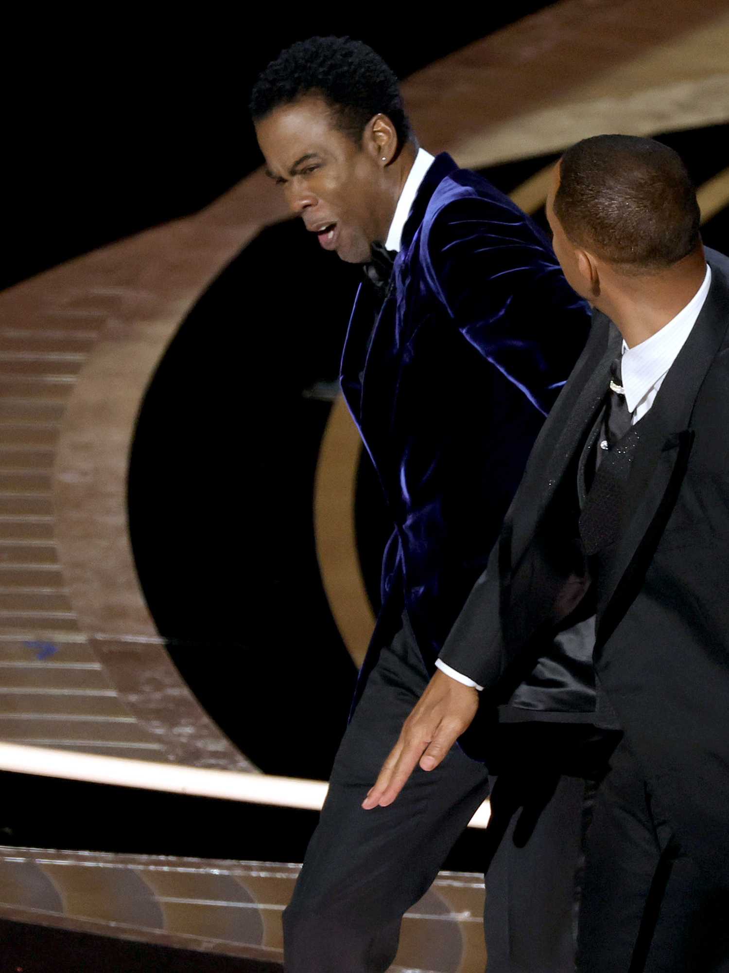 What Chris Rock saw when Will Smith slapped him has been recreated with AI