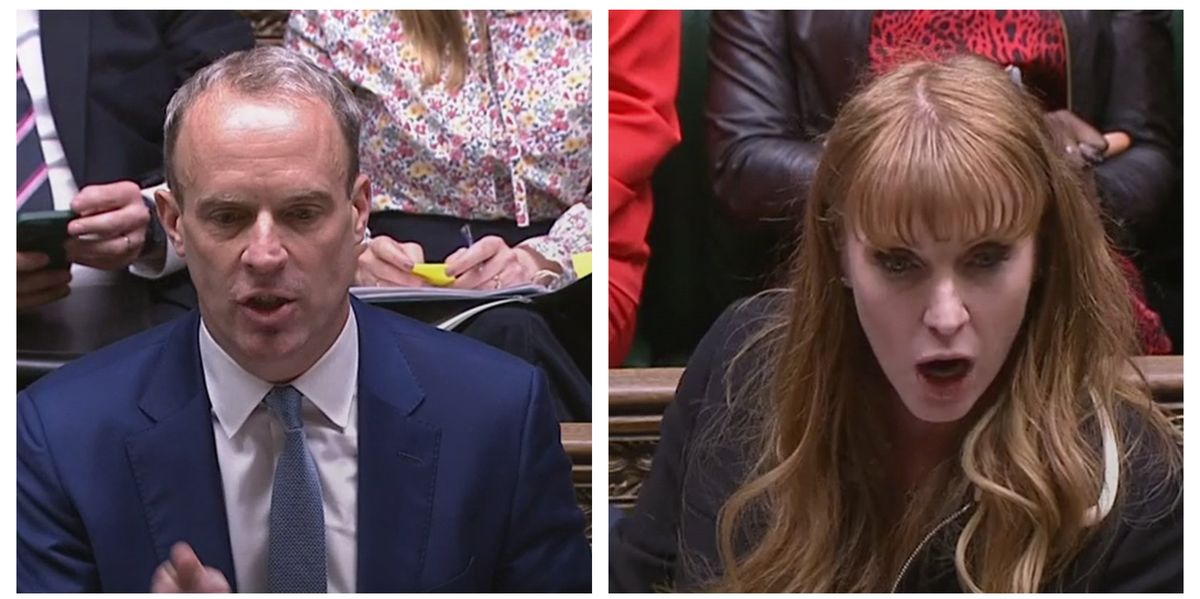 Who won today's PMQs? Angela Rayner mocks Dominic Raab over bullying ...