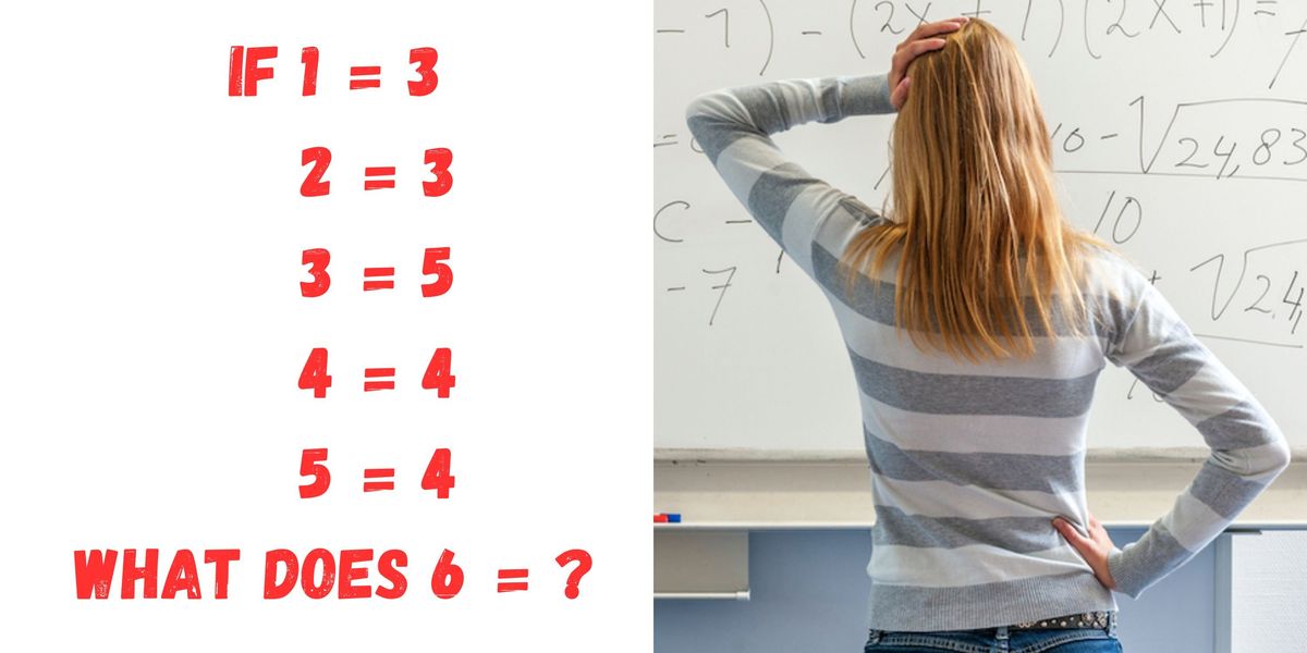 High Iq Math Only people with a high IQ can solve this maths problem | indy100