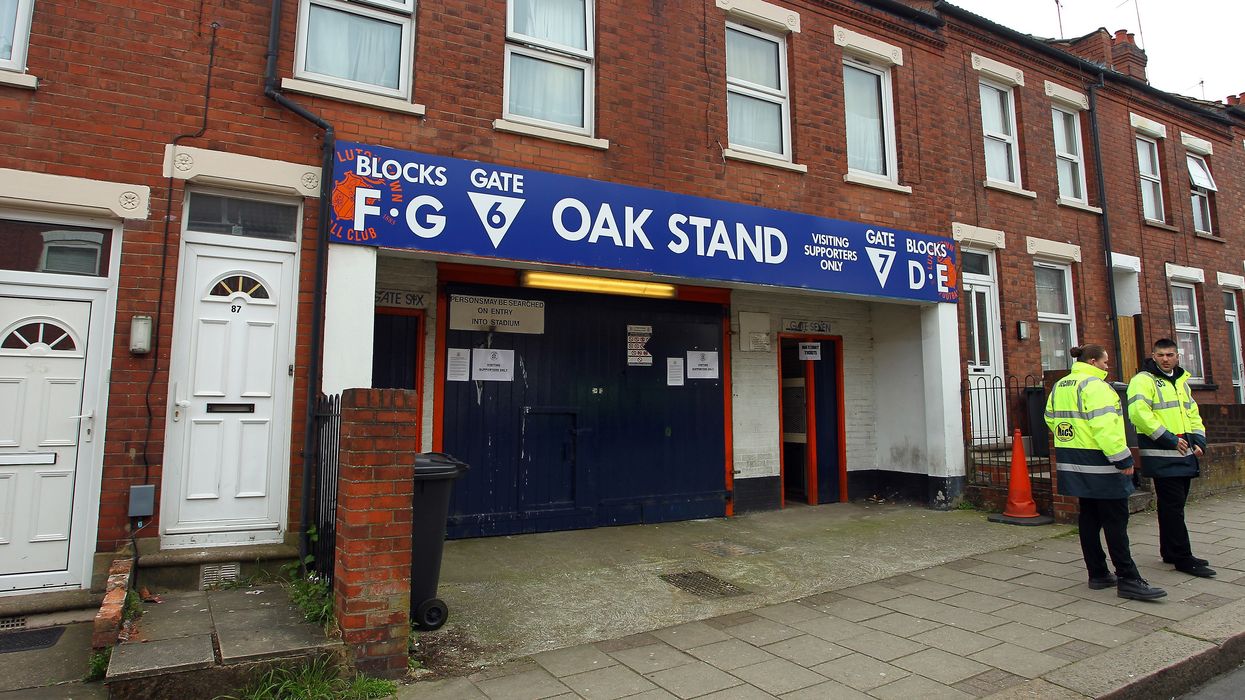 Luton Town's away entrance has become an obsession after their Premier League promotion