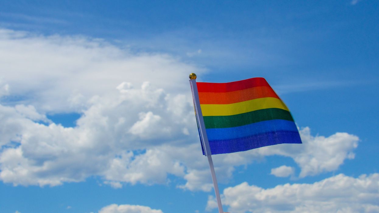 Conservatives are mad that a show about Jesus had a Pride flag on set