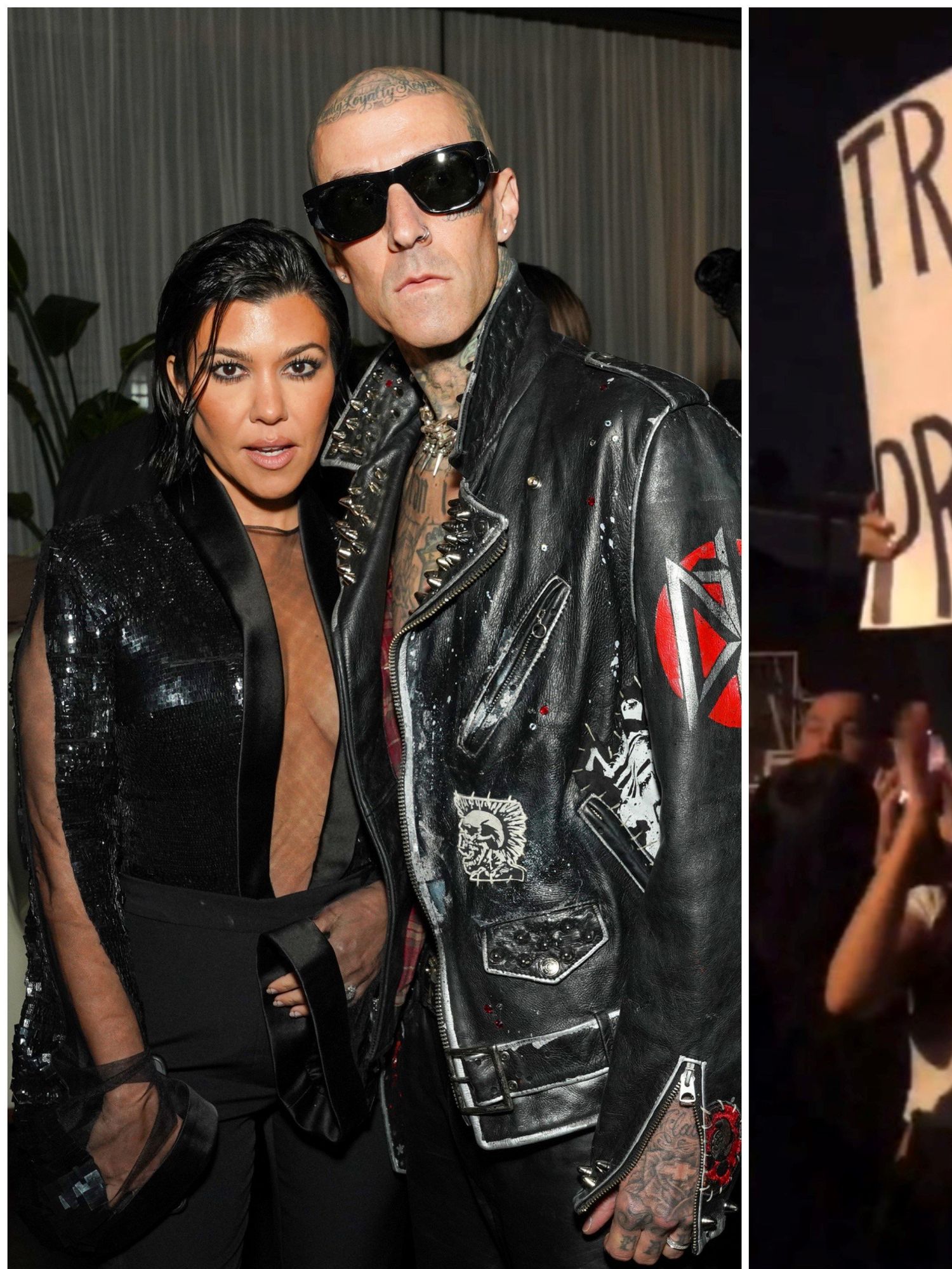 Kourtney Kardashian told Travis Barker she's pregnant with an 'All the Small Things' reference