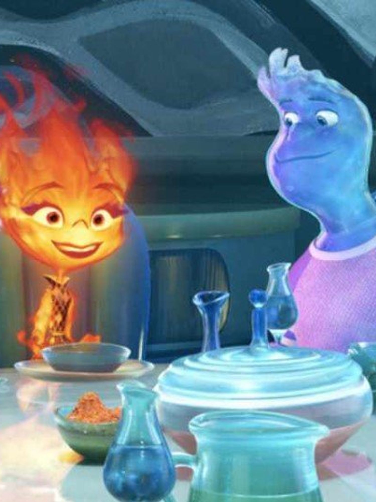 Elemental is the first Pixar movie to feature a non-binary character