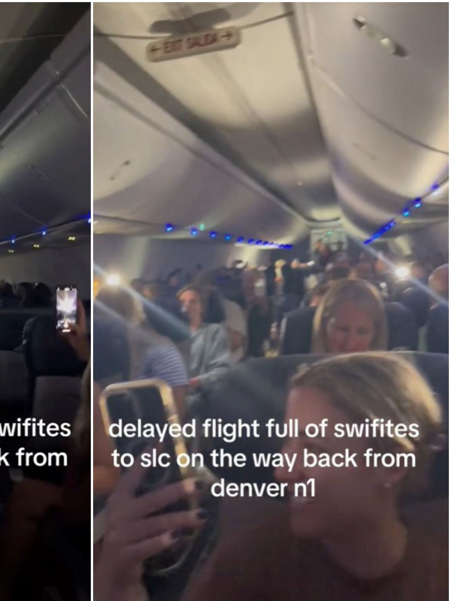 "Hell no:" Plane full of singing Taylor Swift fans sparks debate