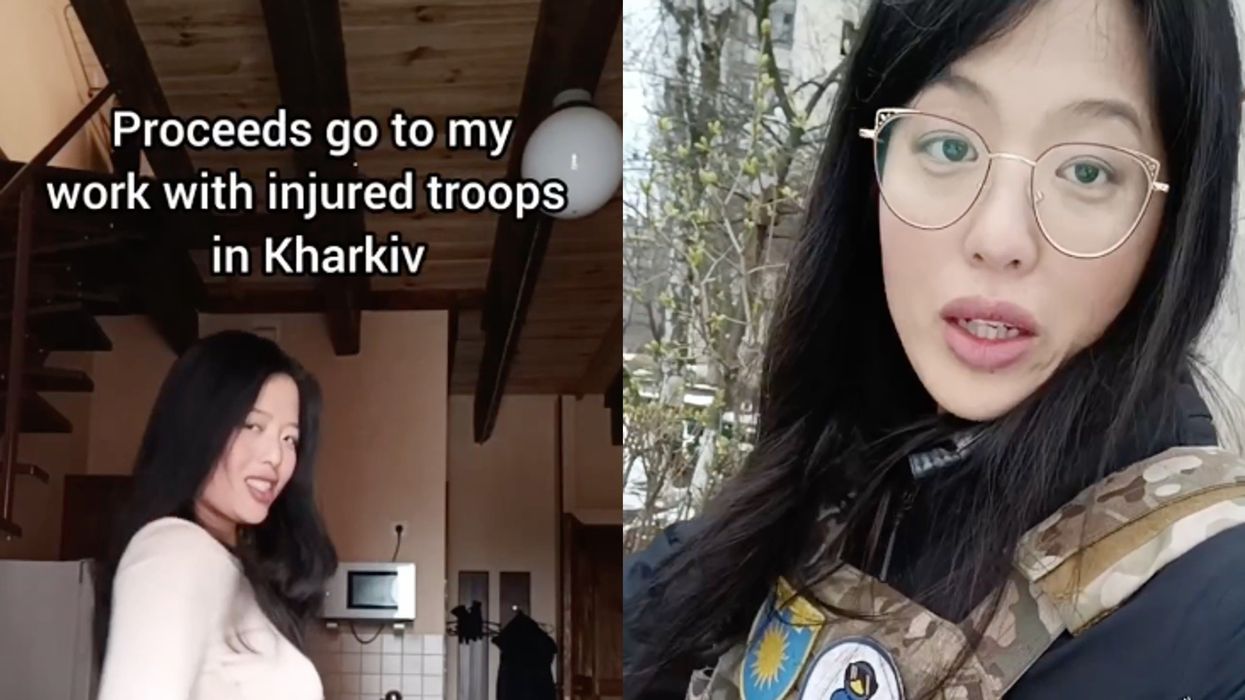 Influencer and OnlyFans model moves to Ukraine to become 'emotional support stripper'