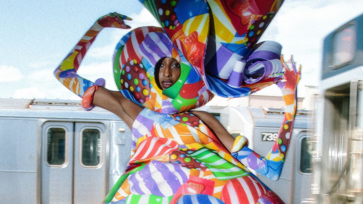 Christian Cowan launches limited edition Candy Crush beanbag dress