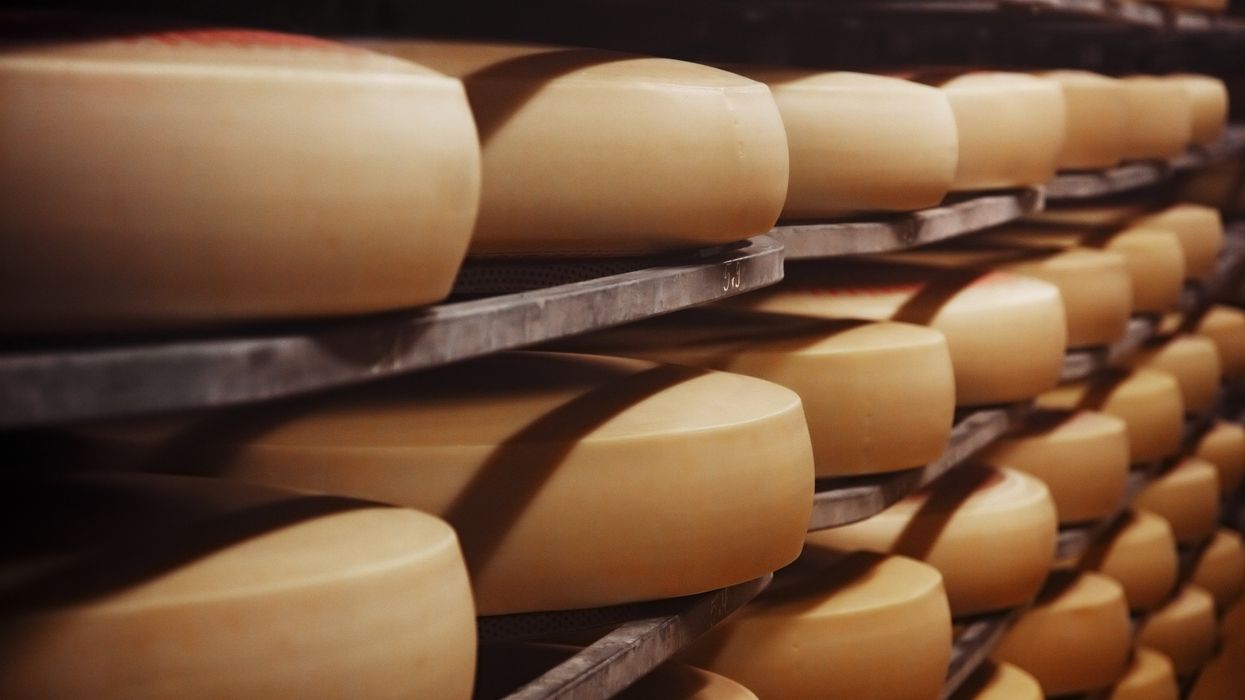Man dies after being crushed by thousands of cheese wheels