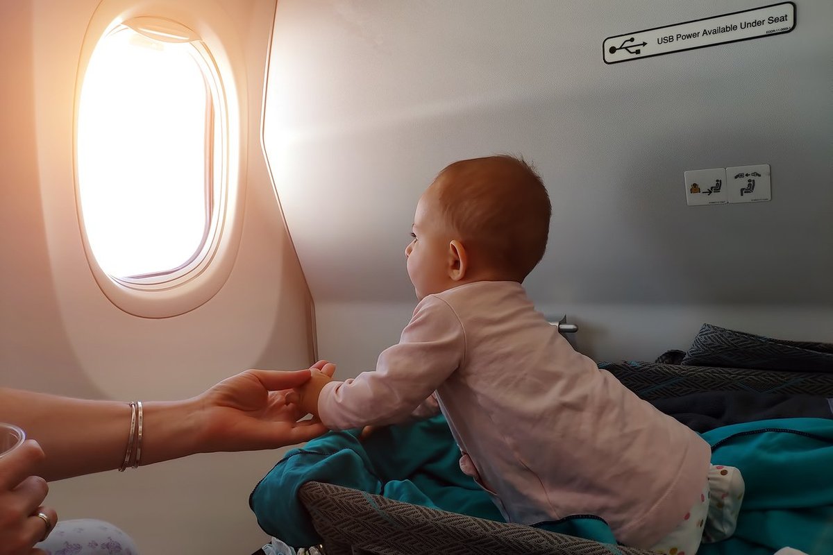 Women appalled after passenger changes baby’s nappy right next to her on flight