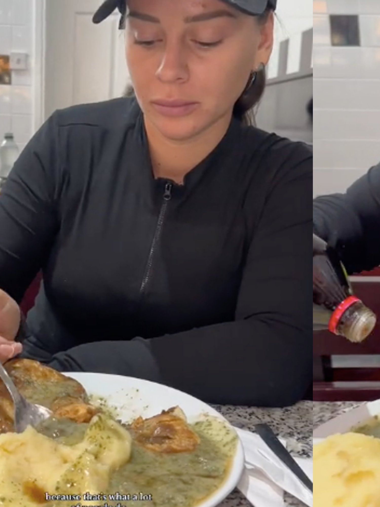 Americans are disgusted at viral video of English Pie 'n' Mash meal