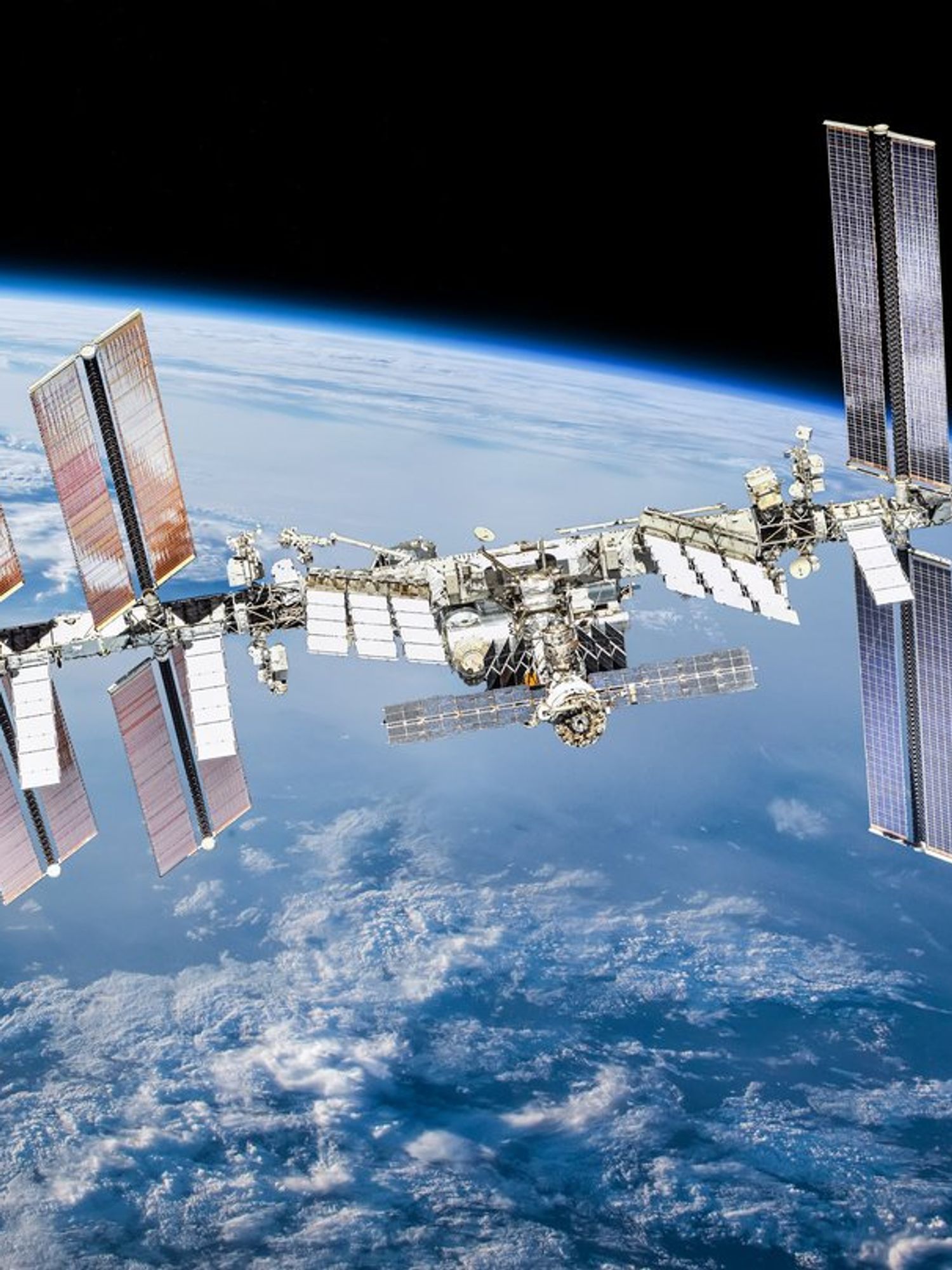 Mysterious holes discovered on the outside of the International Space Station