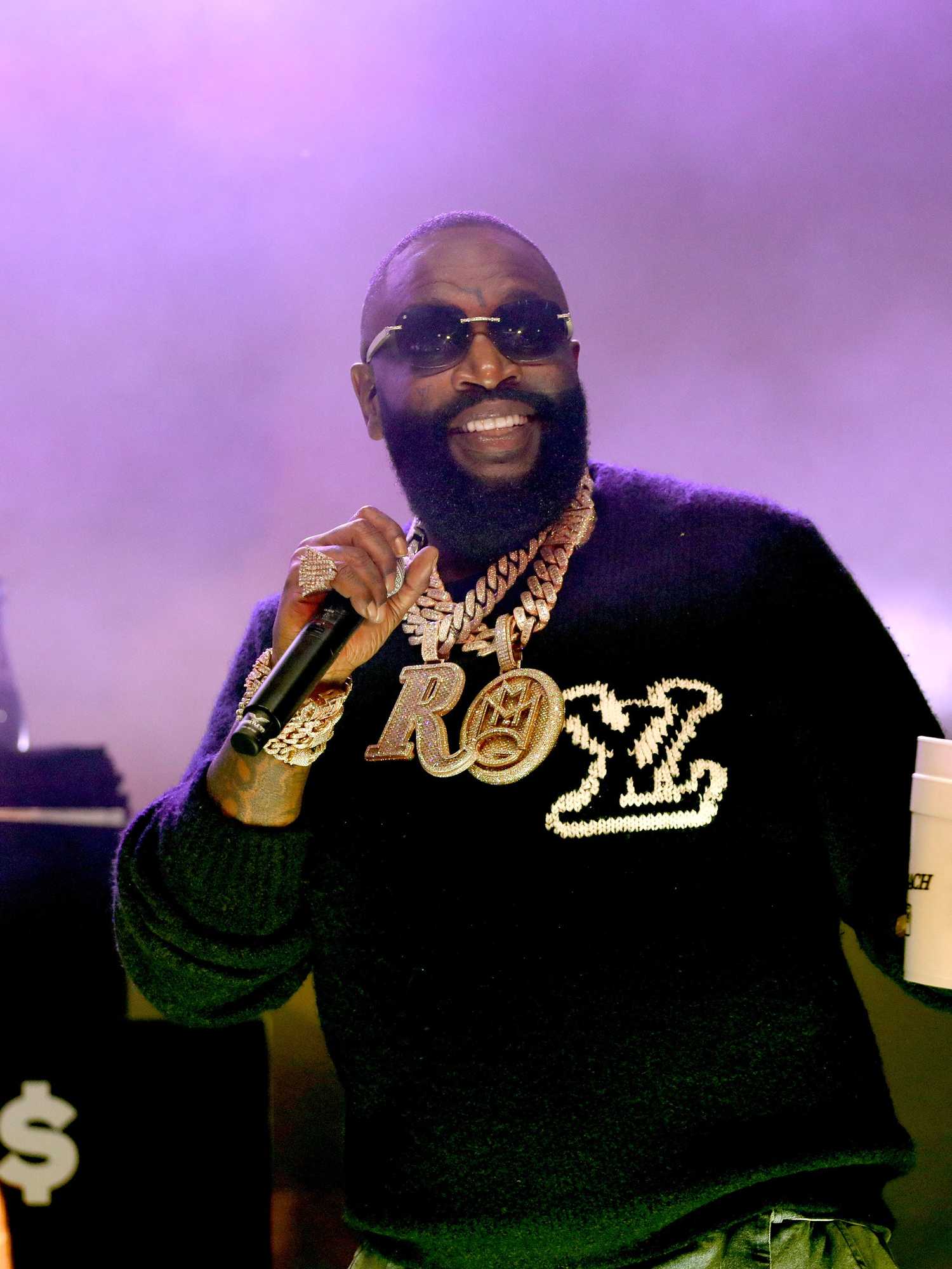 Rick Ross reveals he's been left with seizures after he 'partied hard' and drank lean