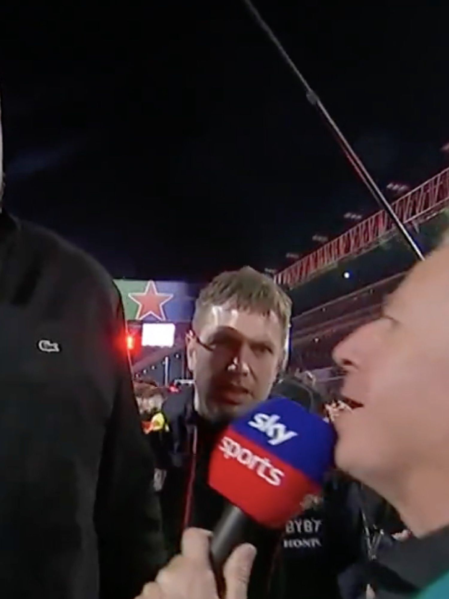 'Arrogant' Shaquille O'Neal slammed for three word response to Martin Brundle on F1 grid