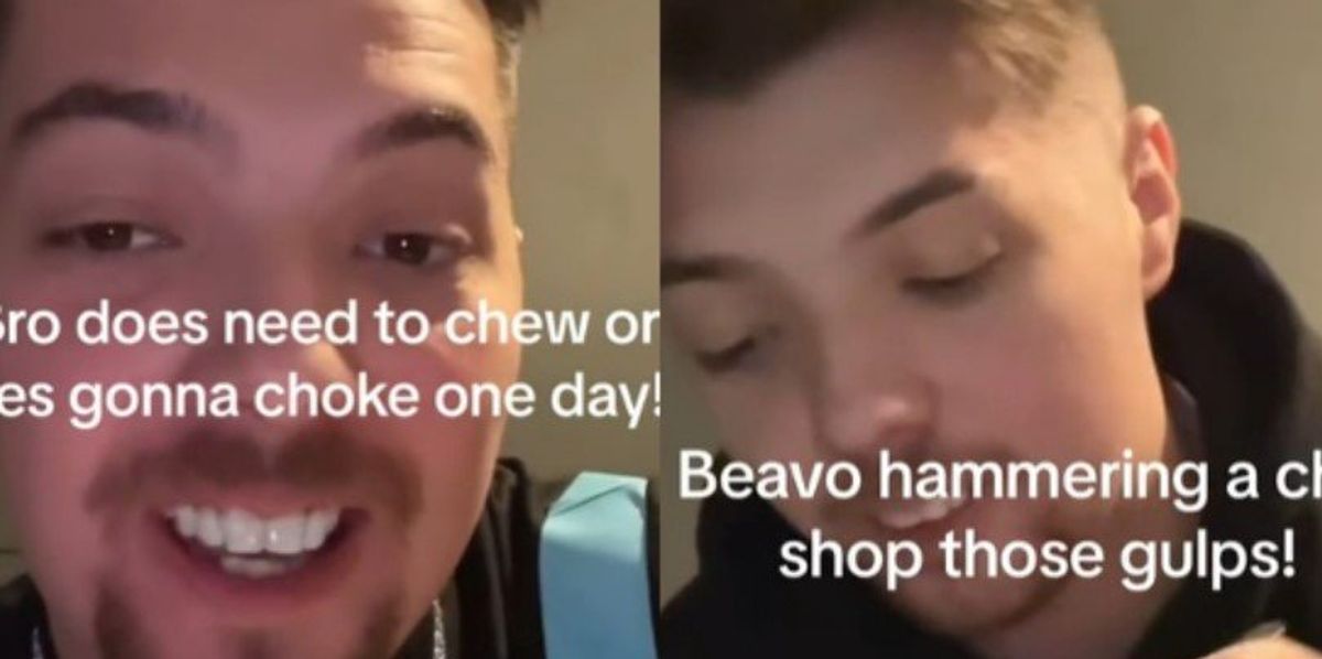 Who is Beavo? The TikTok star who does not chew his food | indy100