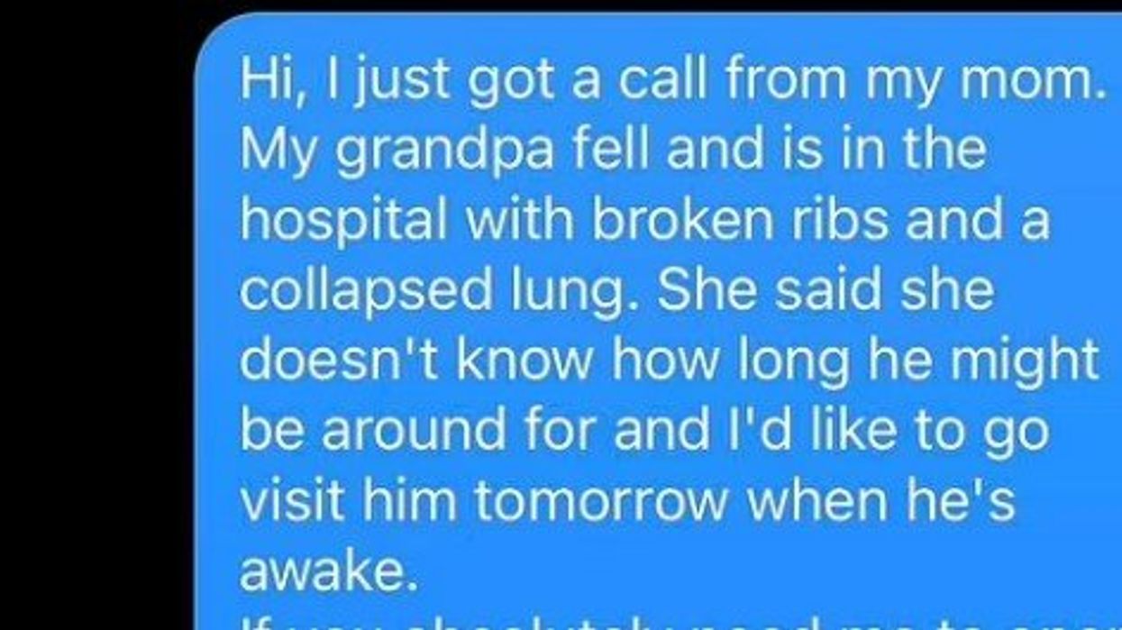 Woman told 'that's not gonna work' after asking boss for time off for family emergency