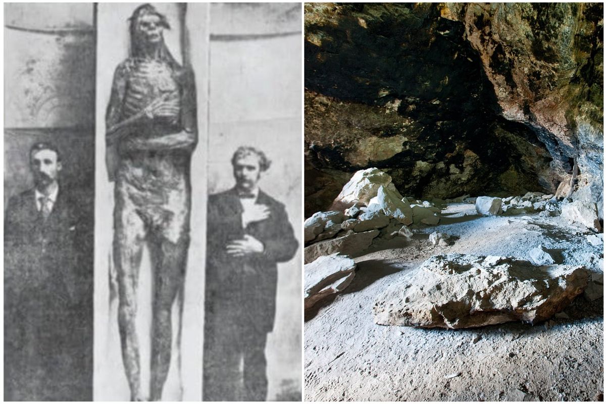 '10-foot-tall people' discovered by archaeologists in Nevada cave