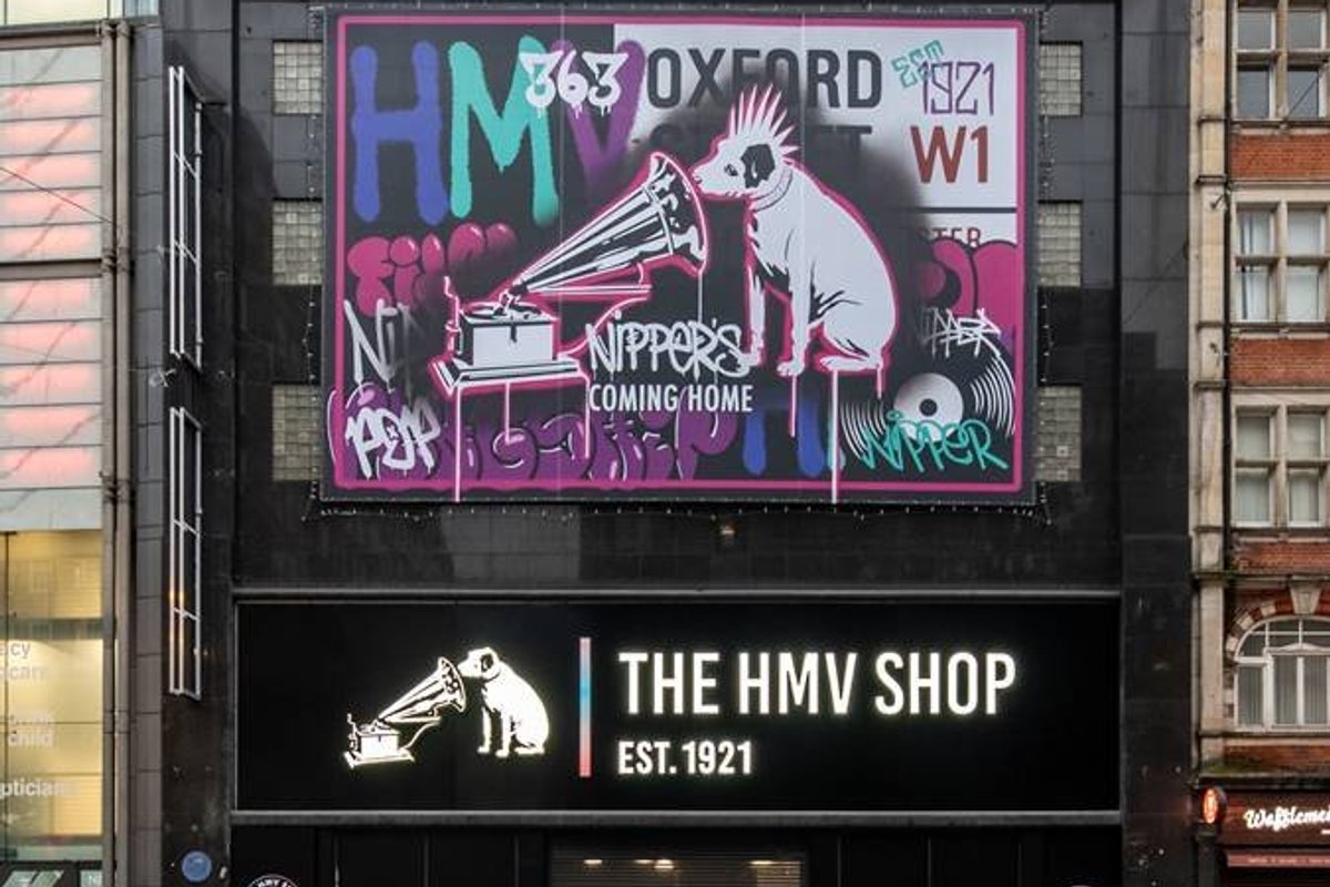 HMV is planning to shake up retail with Oxford Street comeback