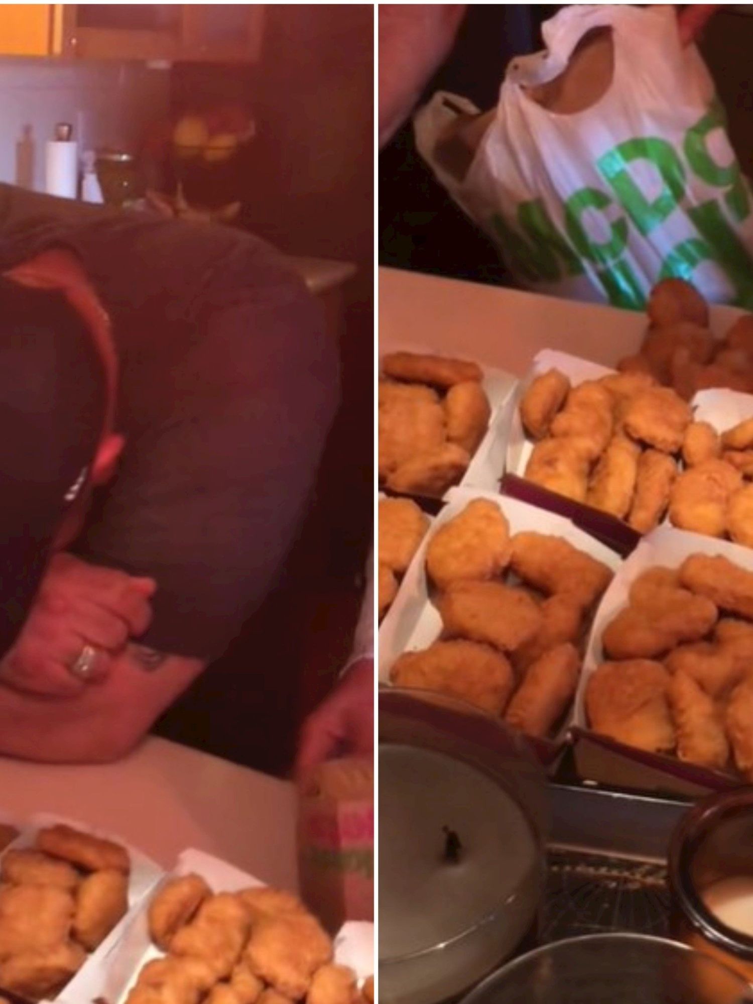 Guy goes viral in DoorDash mix-up after he ordered 200 nuggets instead of 20