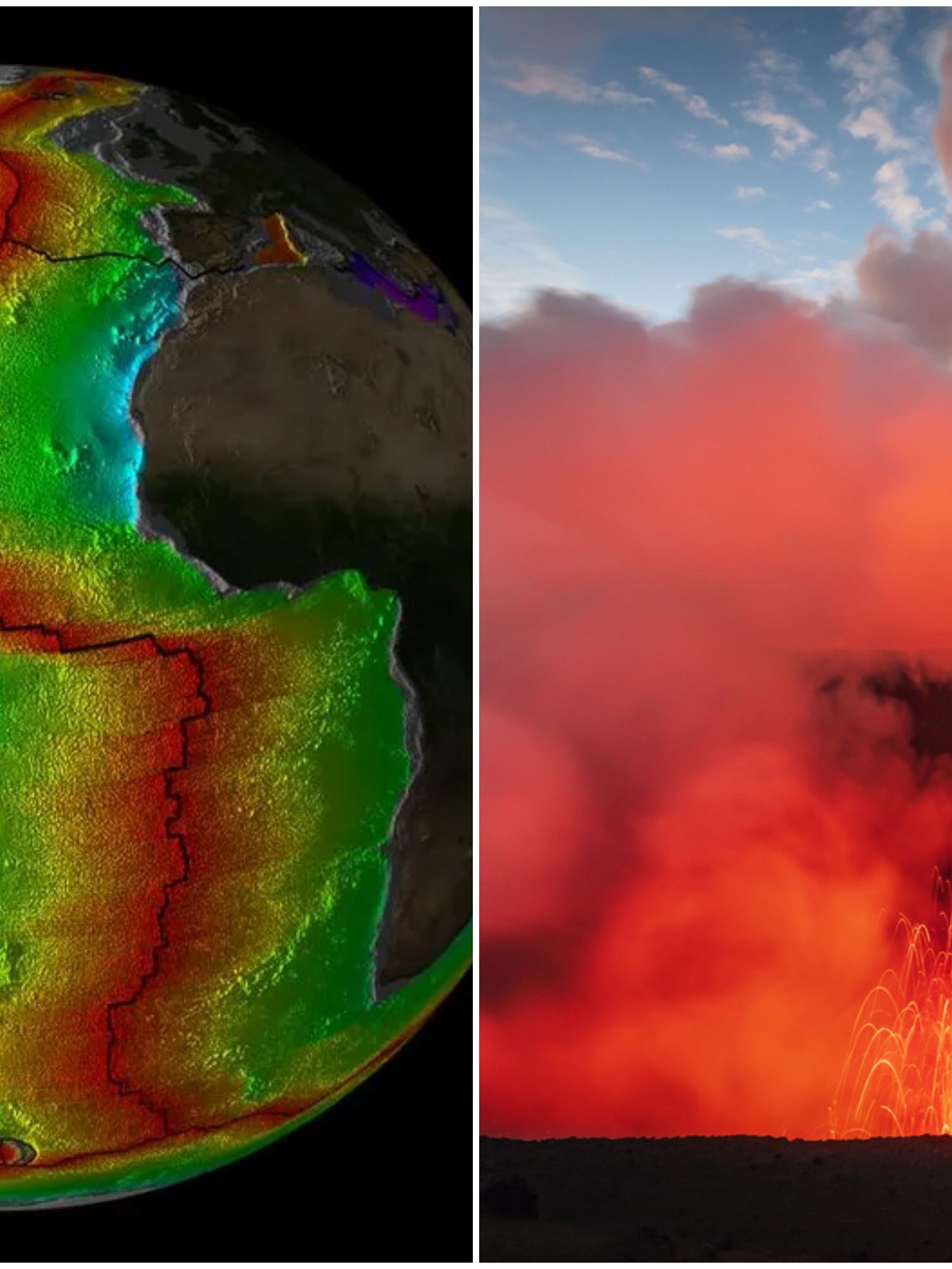 The Atlantic Ocean could soon be closed off by a ring of furious volcanoes