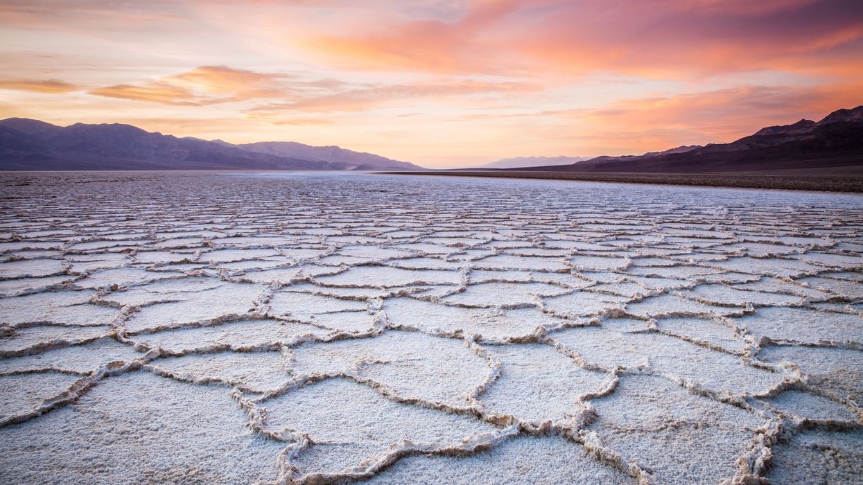 Strange new lake fills itself up after appearing in Death Valley