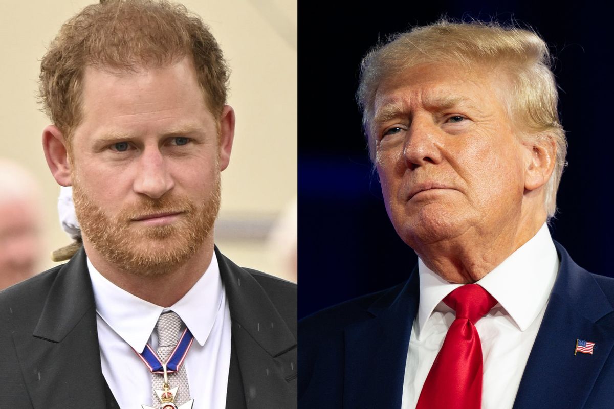 Donald Trump is now feuding with Prince Harry over 'unforgivable' royal split