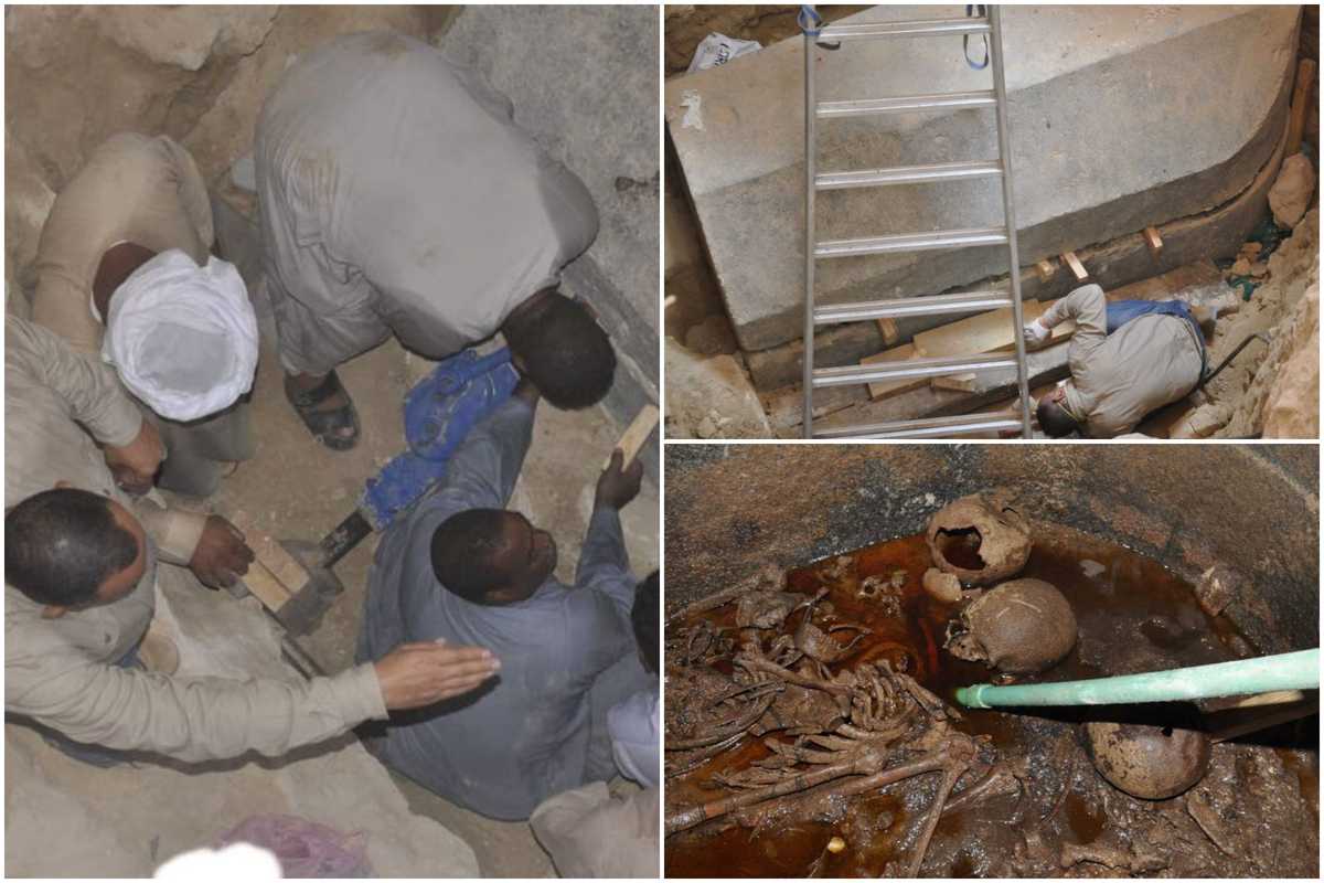 Archaeologists met with horrifying request after opening up 2000-year-old sarcophagus