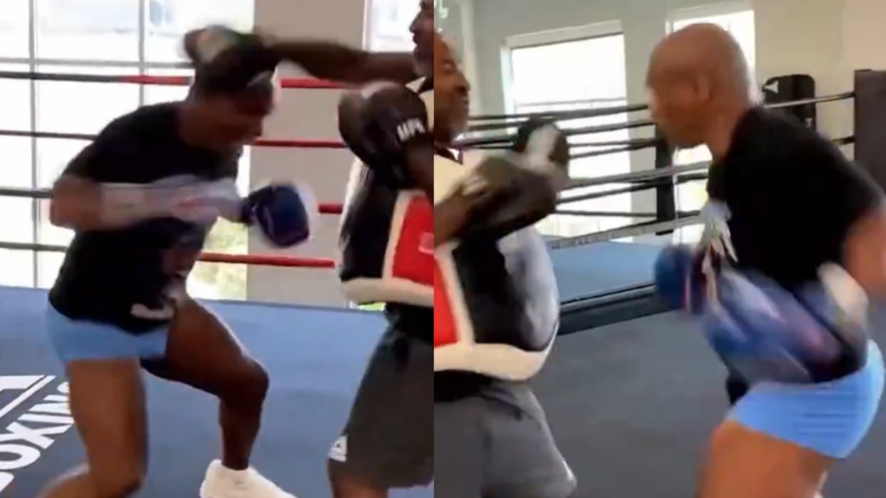Mike Tyson footage shows that Jake Paul should be very scared