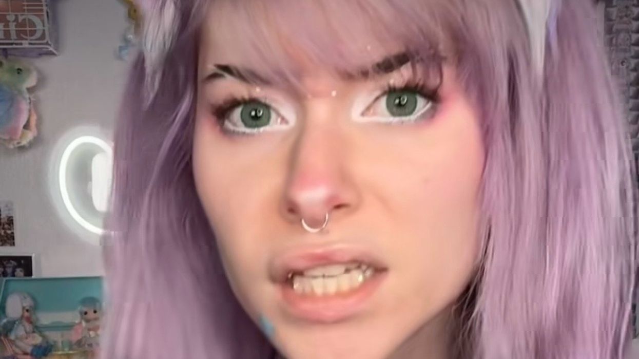 Woman called Meow sleeps in a crate and identifies as a dog