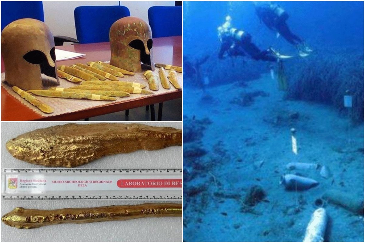 Scientists unearth 'lost metal of Atlantis' off the coast of Sicily