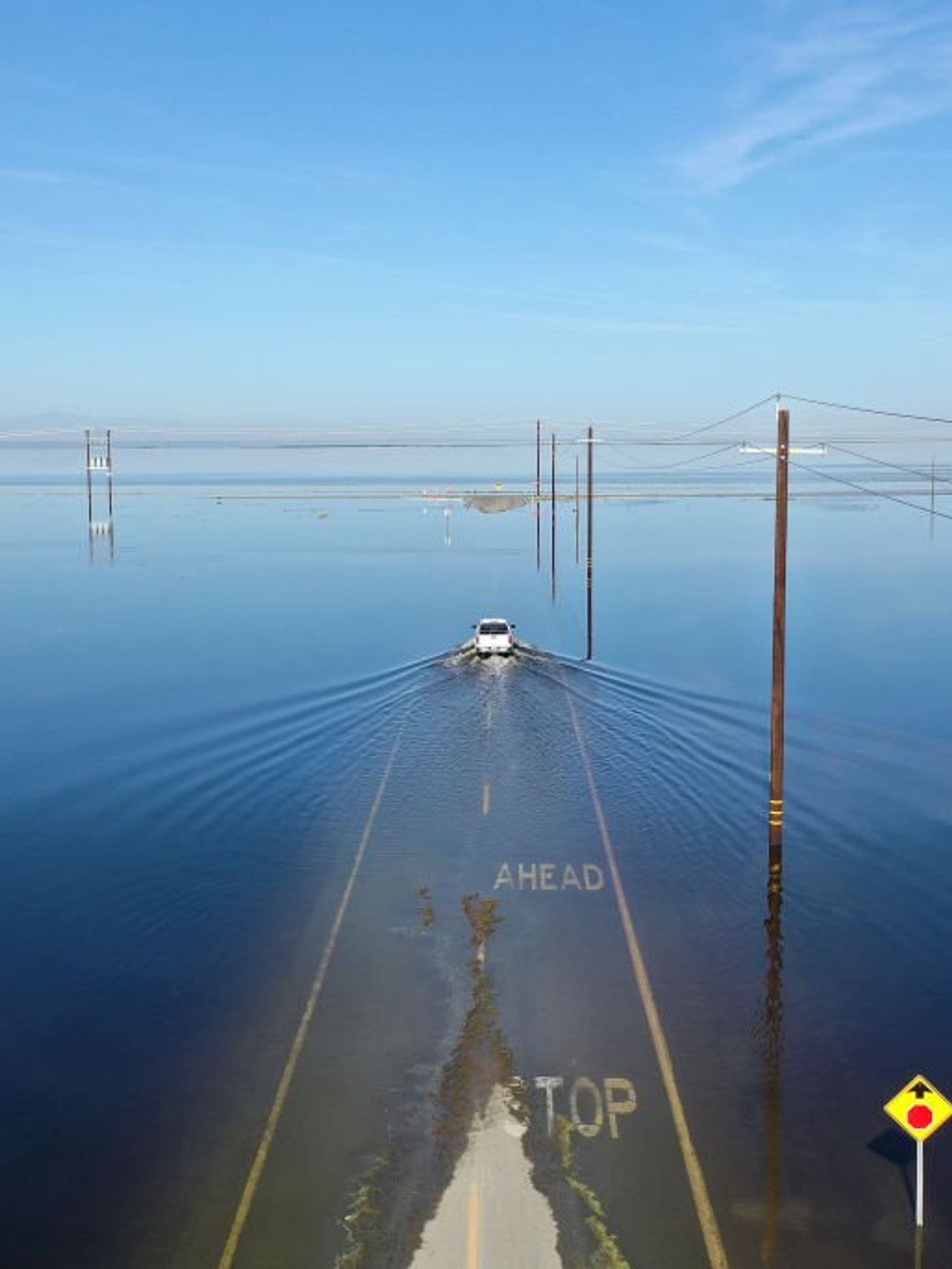 Giant lake suddenly returns 130 years after vanishing