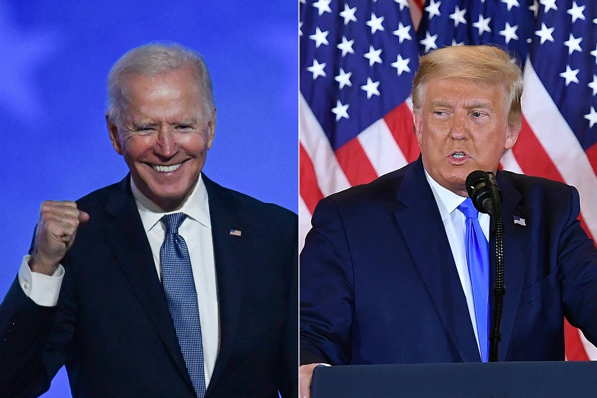 Joe Biden trolls Trump after falling asleep in court with just two words