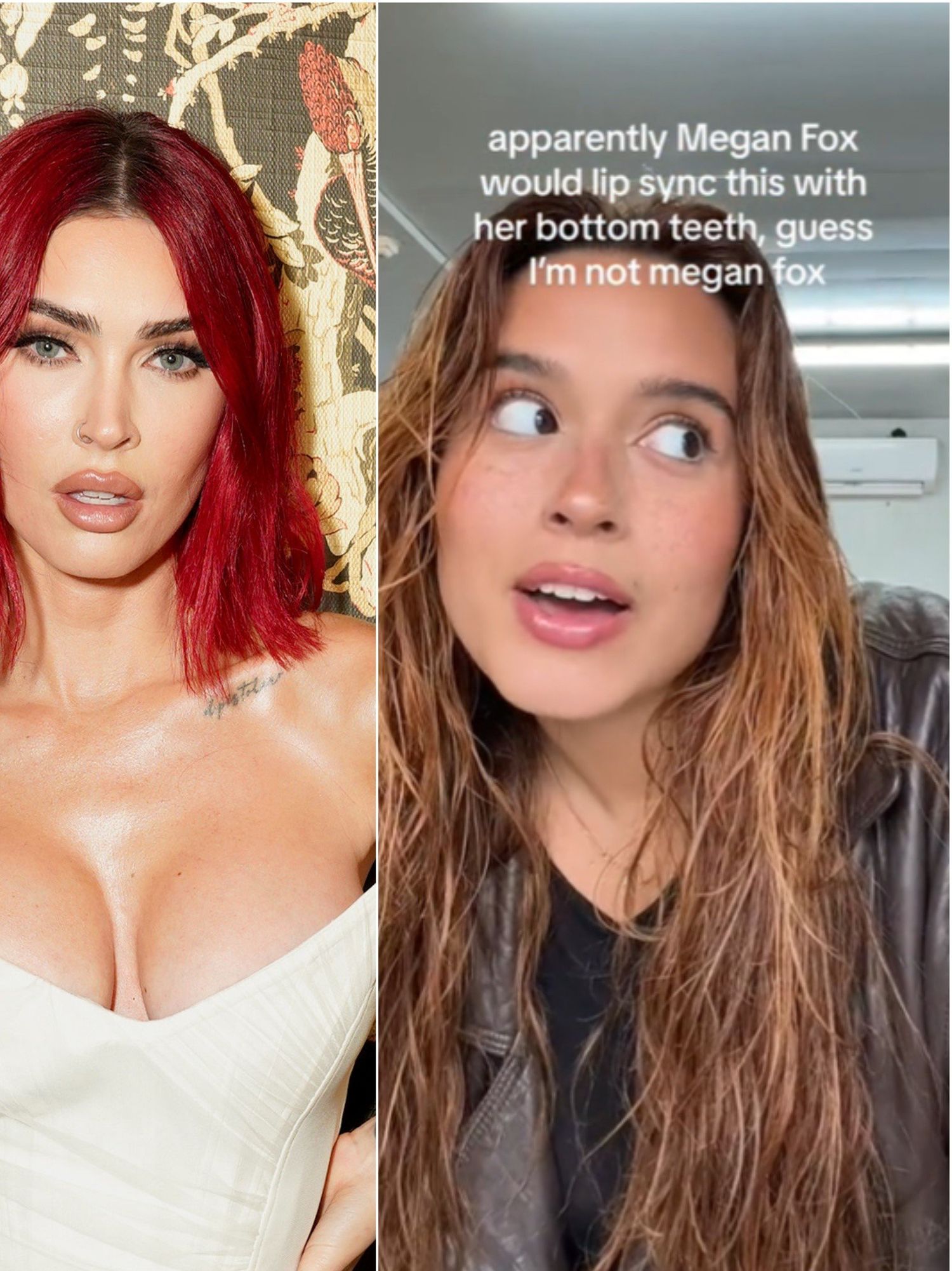 Megan Fox bizarrely blamed for 'bottom teeth talker' trend