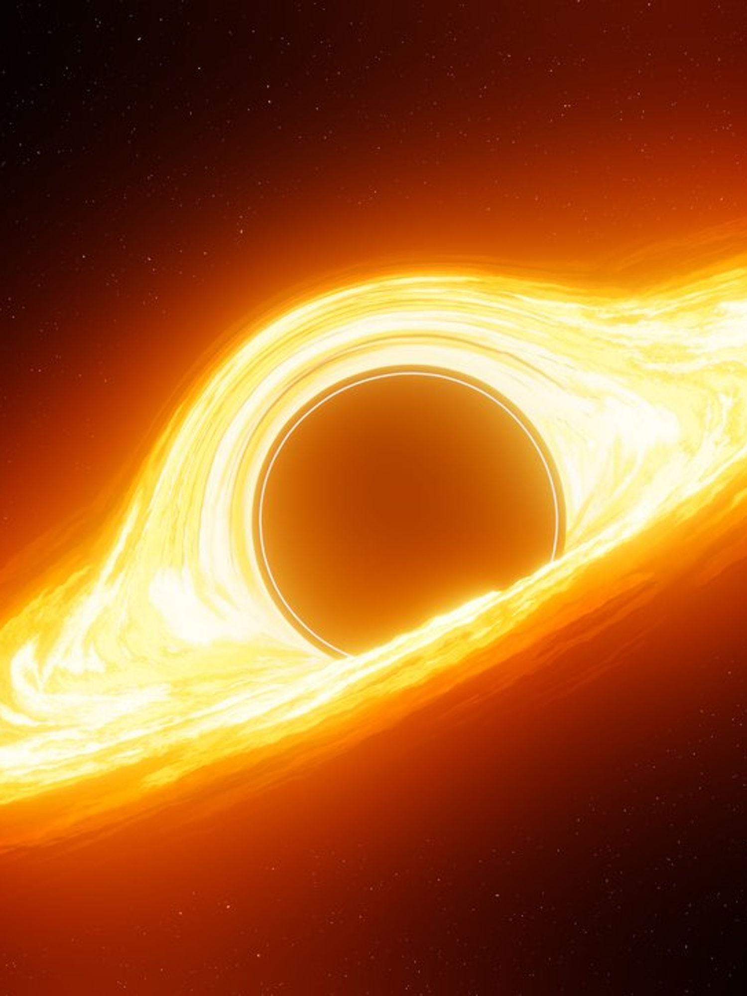 Staggering NASA simulation shows what it's like to enter a black hole