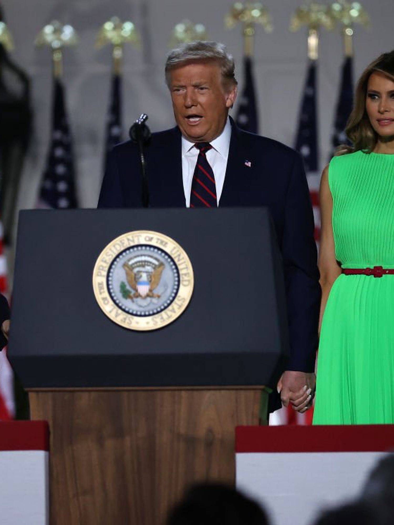 Why didn't Ivanka or Melania attend Trump's 'very sad day' in court?