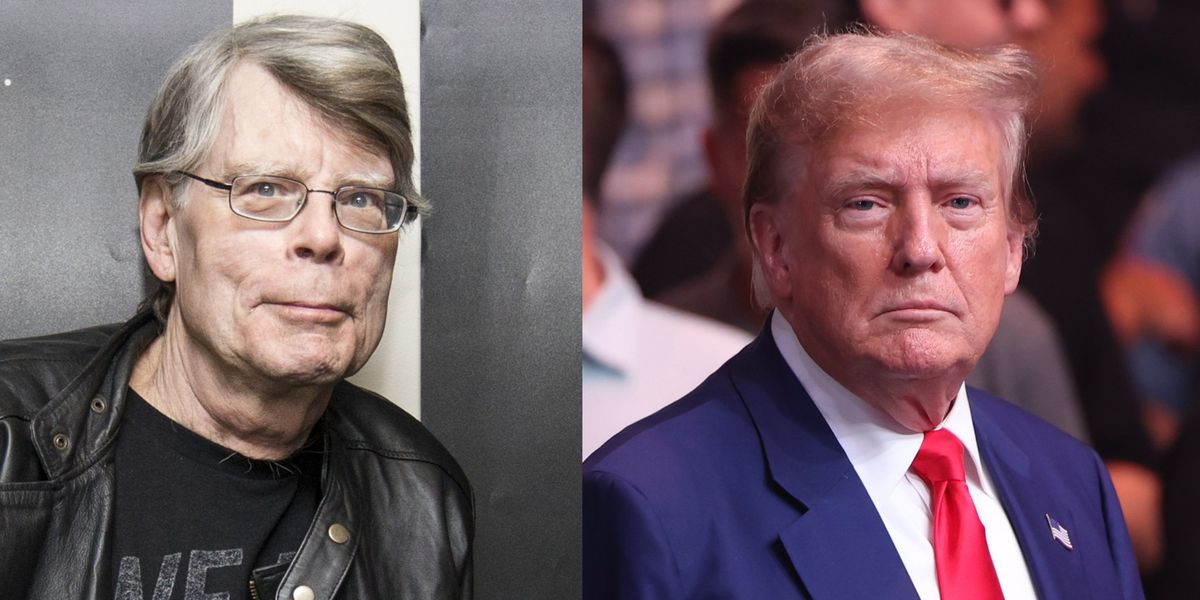 Afser Rant Stephen King calls Trump 'senile' after bizarre shark rant | indy100