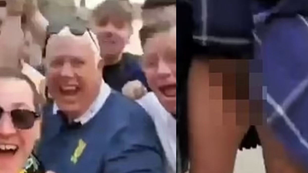 Scotland fan's penis accidentally exposed on German TV during boisterous Euros build-up