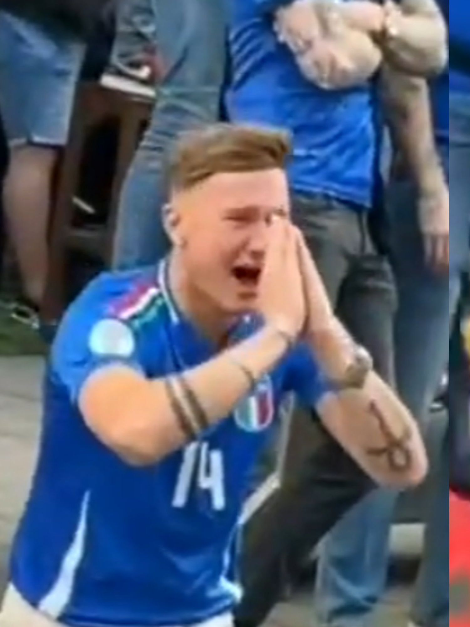 Albania fans snapping spaghetti at Italy supporters is already the best thing from the Euros
