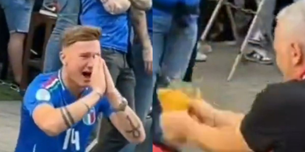 Albania fans snapping spaghetti at Italy supporters is already the best ...