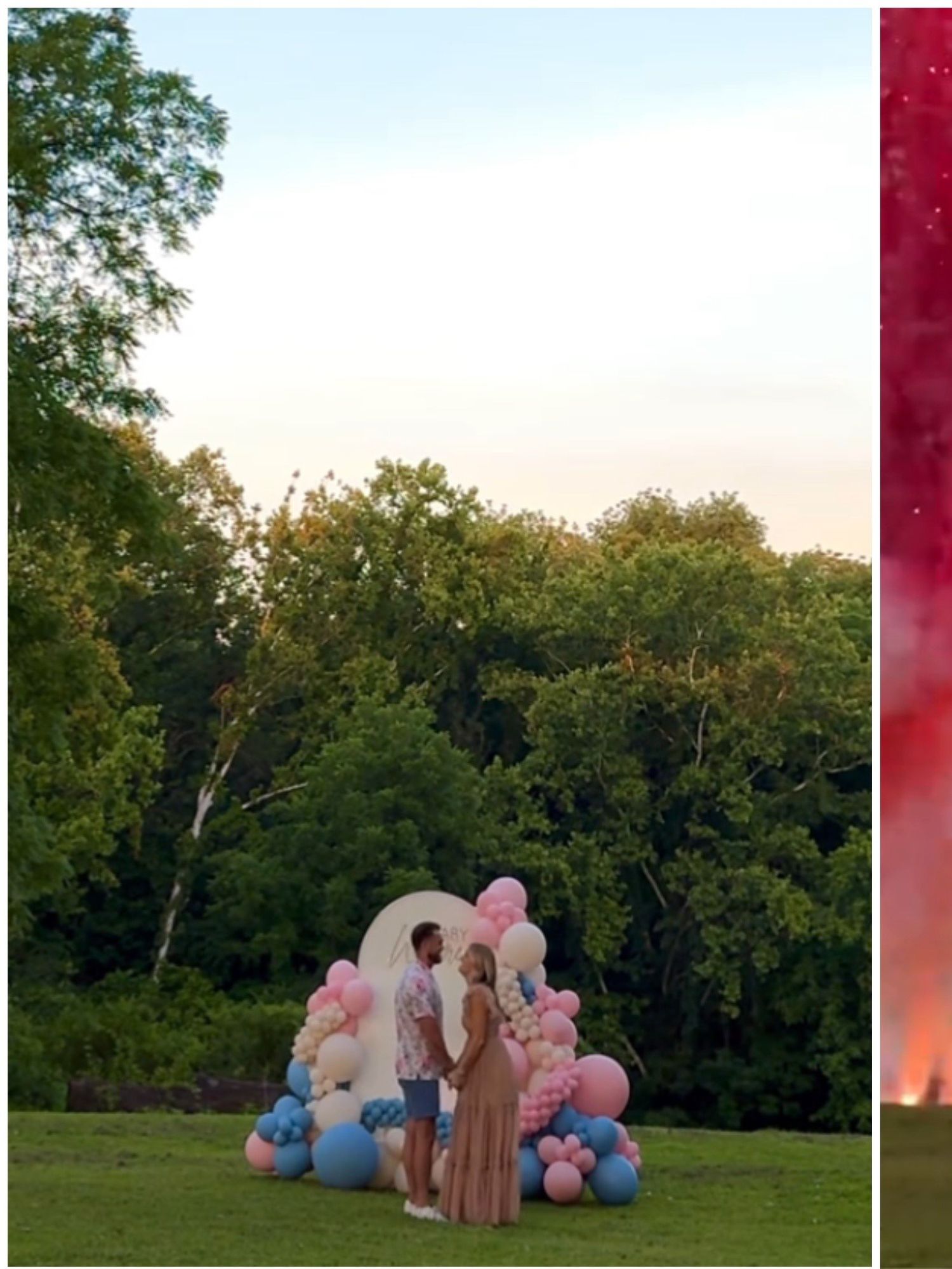 Couple receives backlash online over firework gender reveal