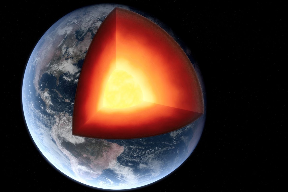 The Earth's core has slowed down so much that it's now in reverse, worrying study discovers