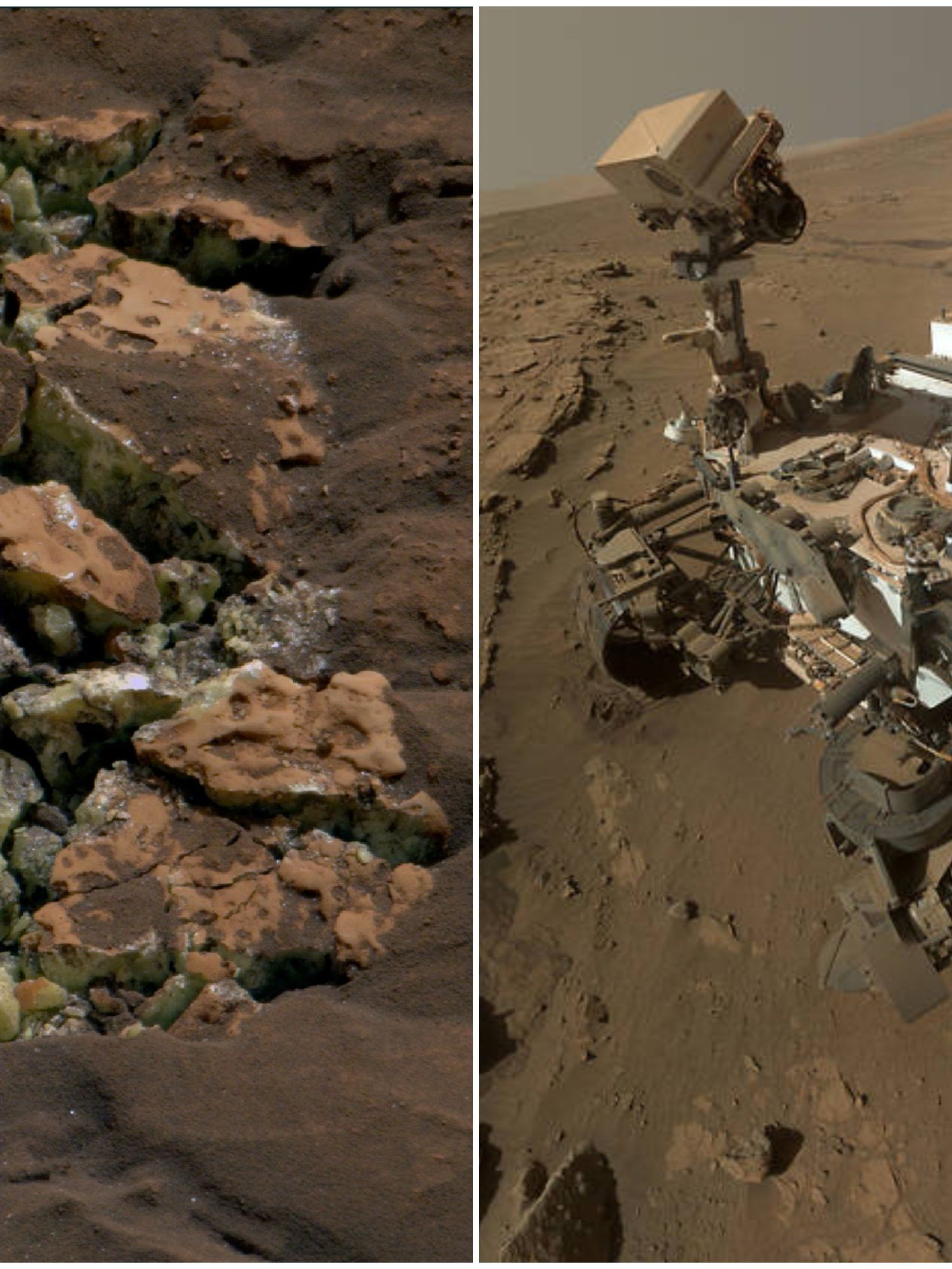 Mars rover chances upon extraordinary substance that 'shouldn't be there'